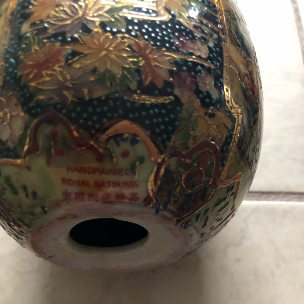 Porcelain Hand PaintedAsian Egg